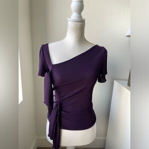 BISOU BISOU | Purple Women's Top - Size S